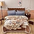LGYKUMEG 6.6Lb Korean Mink Blanket Twin Size 70"×85" - 2 Ply Korean Mink Blanket for Cold Night (180×220cm3kg)