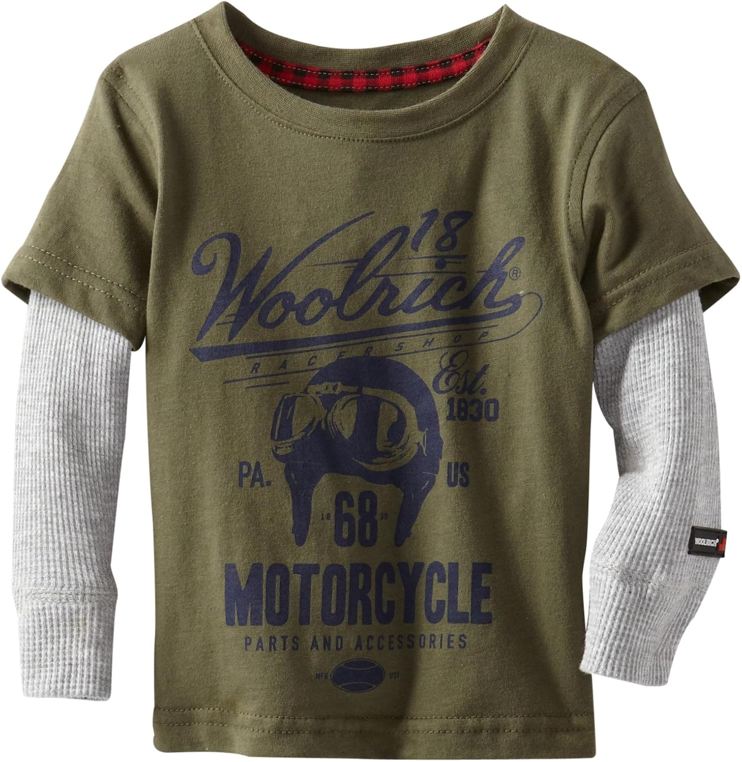 Woolrich Baby Boys' Twofer T Shirt Infant And Toddler T