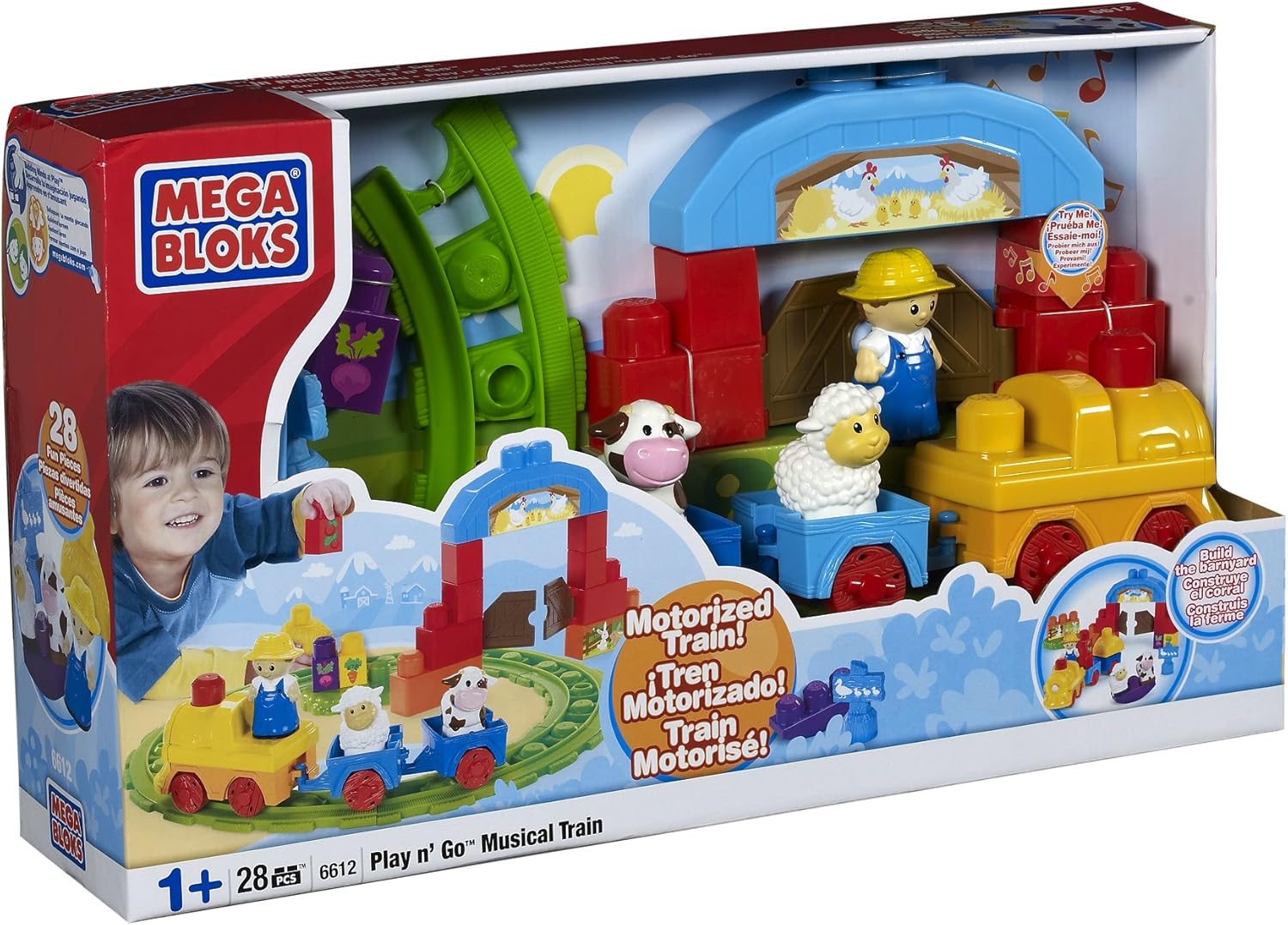 play zone musical train set