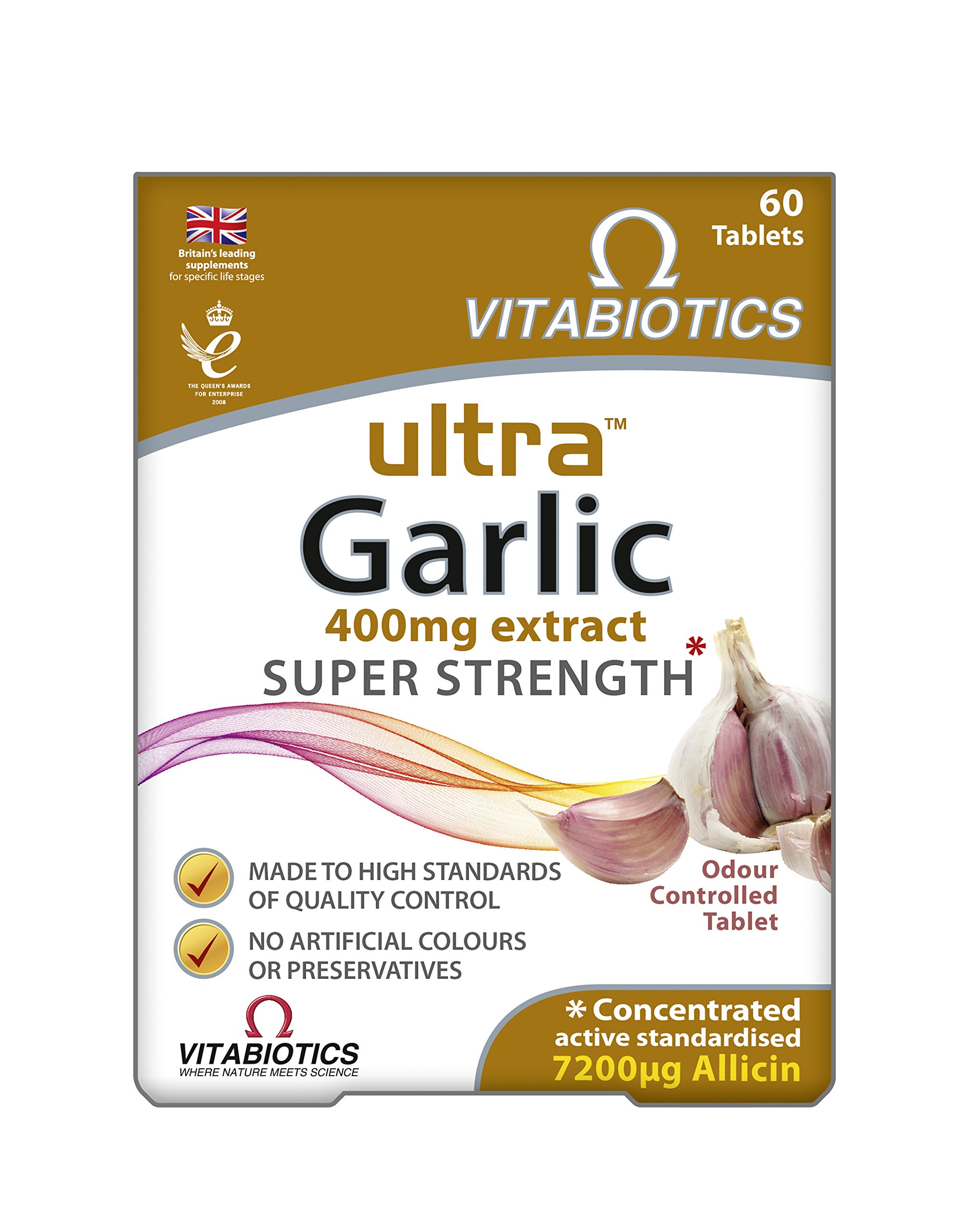 Ultra Garlic Tablets - Pack of 60 Tablets