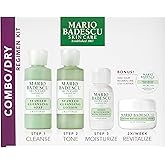 Mario Badescu Combo/Dry Regimen 5 Piece Kit, Skincare Gift Set Includes Seaweed Cleansing Soap, Seaweed Cleansing Lotion, Hydro Moisturizer, Enzyme Revitalizing Mask, and Hyaluronic Eye Cream