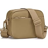 AMZFROG Small Checkered Crossbody Bag for Women Cute Purses Trendy Shoulder Handbags Wide Strap