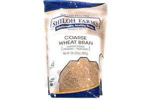 Shiloh Farms - Organic Unprocessed Coarse Wheat Bran - 32 Ounce