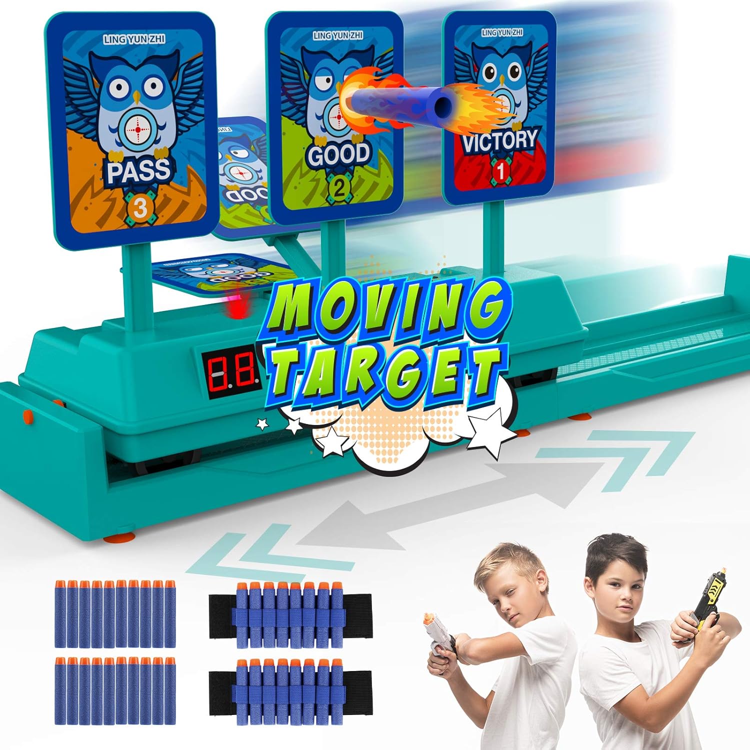 nerf tri strike target