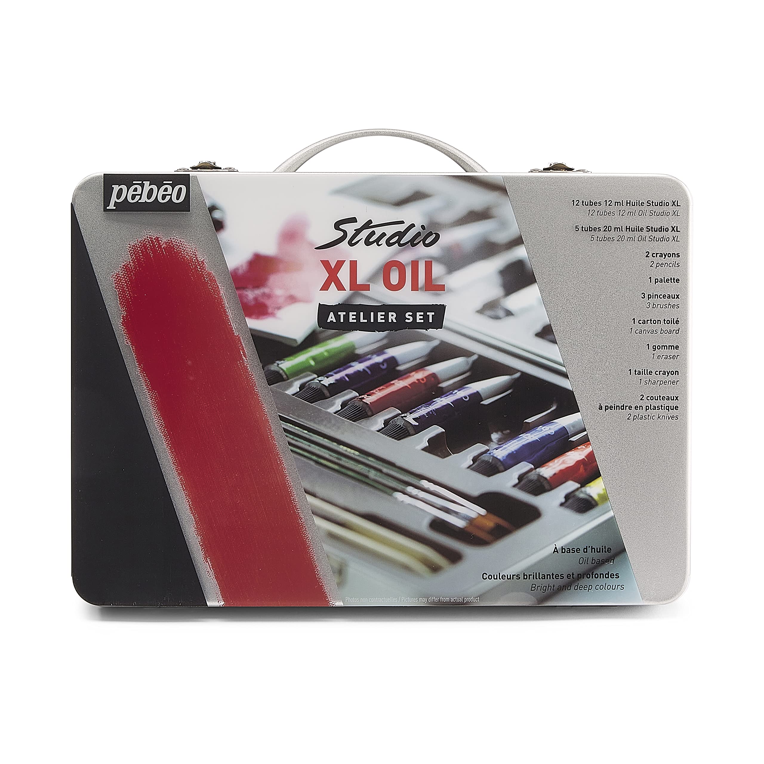 Pebeo 920610 Fine Oil Metal Atelier Collection Case Artist Pen — image 1