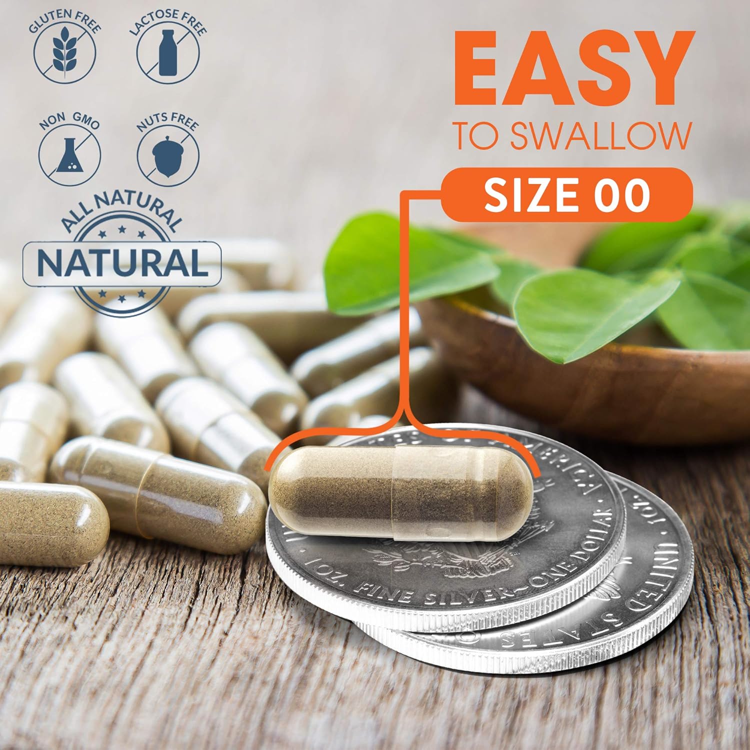Ashwagandha Organic Capsules 1950mg with Black Pepper - Ashwagandha Extract Root - Stress Relief - Anti Anxiety - Mood Enhancer - Organic Ashwagandha Root Powder Extract - 90 Vegan Capsules: Health & Personal Care