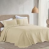 HOMBYS Oversized King Bedspreads 122"x138", Quilt
