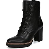 Naturalizer Womens Callie Bootie Heeled Lace Up Boot | Casual Boots