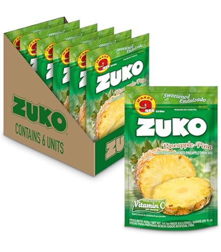 Amazon.com: Zuko Coconut Instant Powder Drink | Family Pack | No