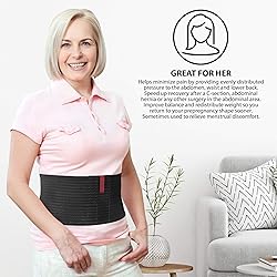 ORTONYX 6.25" Abdominal Binder for Men and