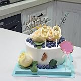 DTXLX 60th Birthday Candles Gold Number 6 0 Decor Moon 5cm Long view 2