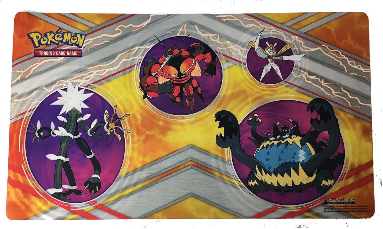 Amazon ポケモンカードゲーム ラバープレイマット ウルトラビースト マッシブーンとデンジュモク 海外公式限定 並行輸入品 トレカ 通販