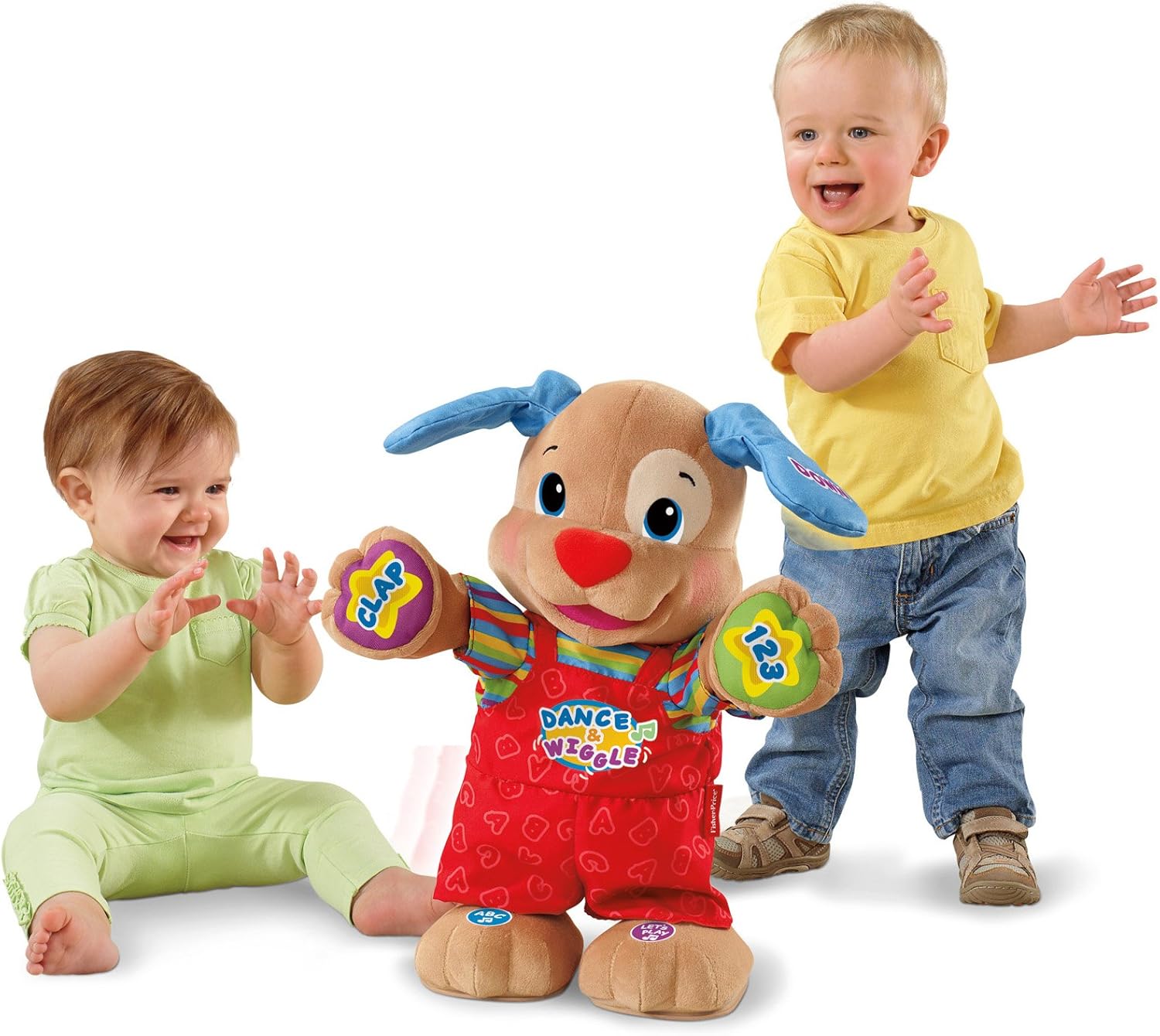 laugh and learn dance and play puppy