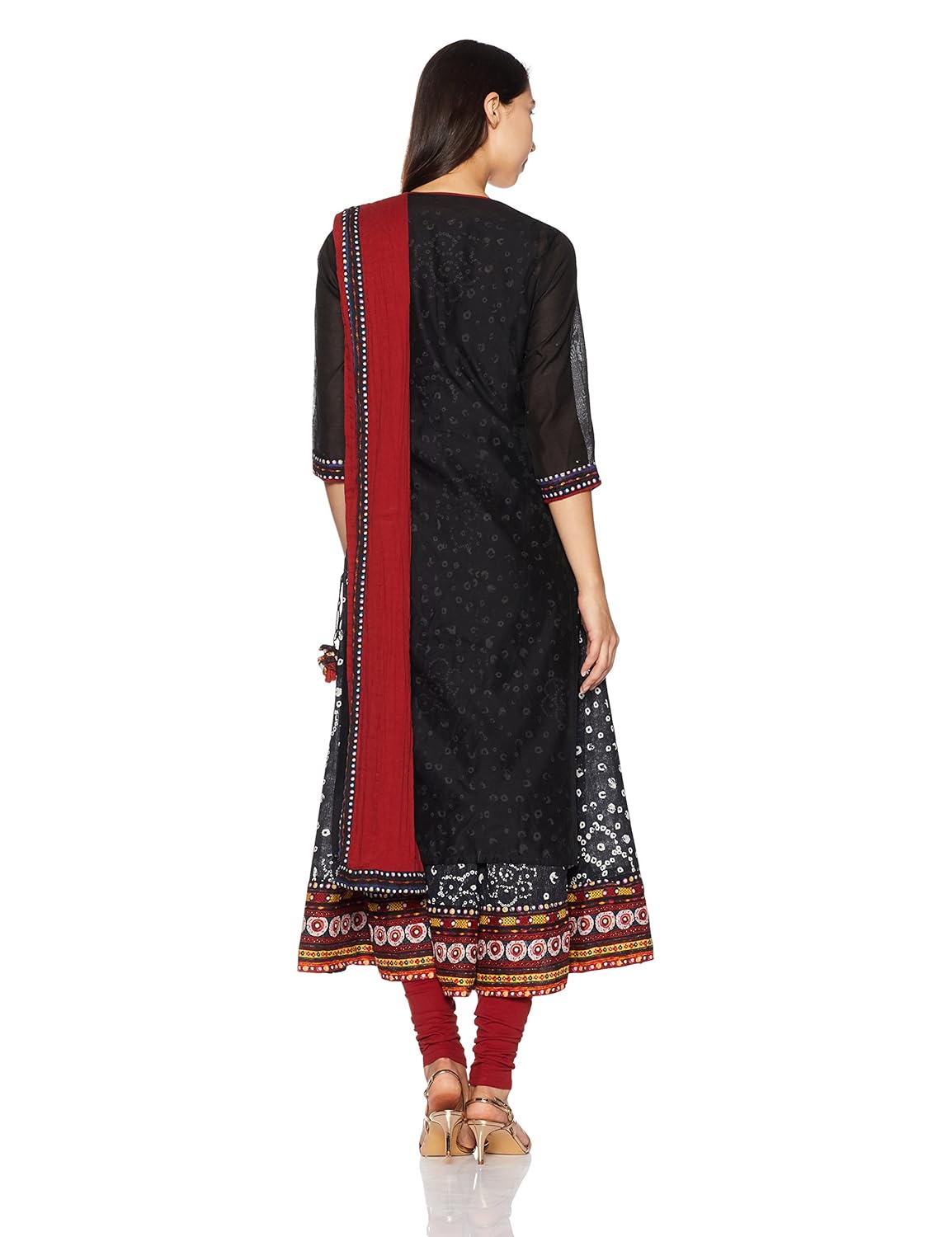 biba women's straight salwar suit