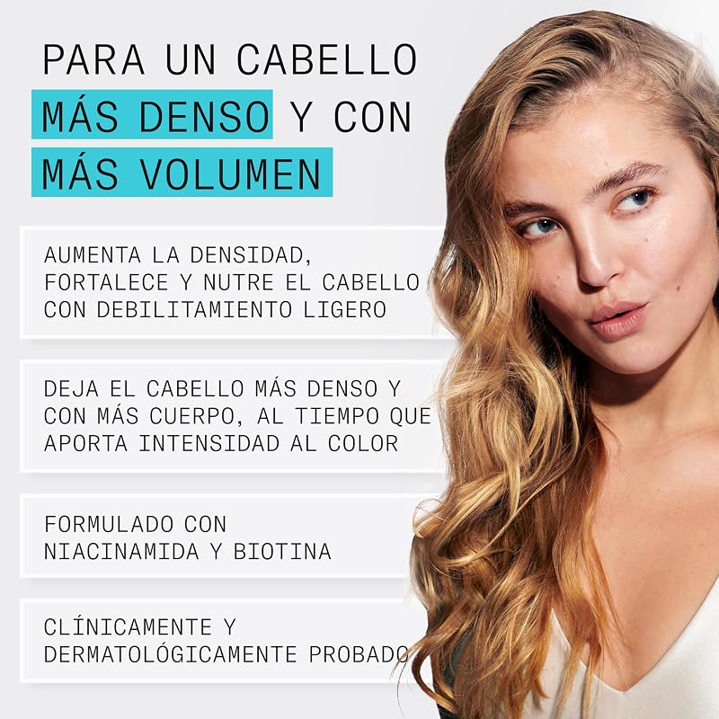- Sistema 3 - Sérum Densificante Leave-In para Cabelo Ligeiramente Enfraquecido, Ligeiramente Enfraquecido e Danificado - Com Biotina e Niacinamida (100ml)