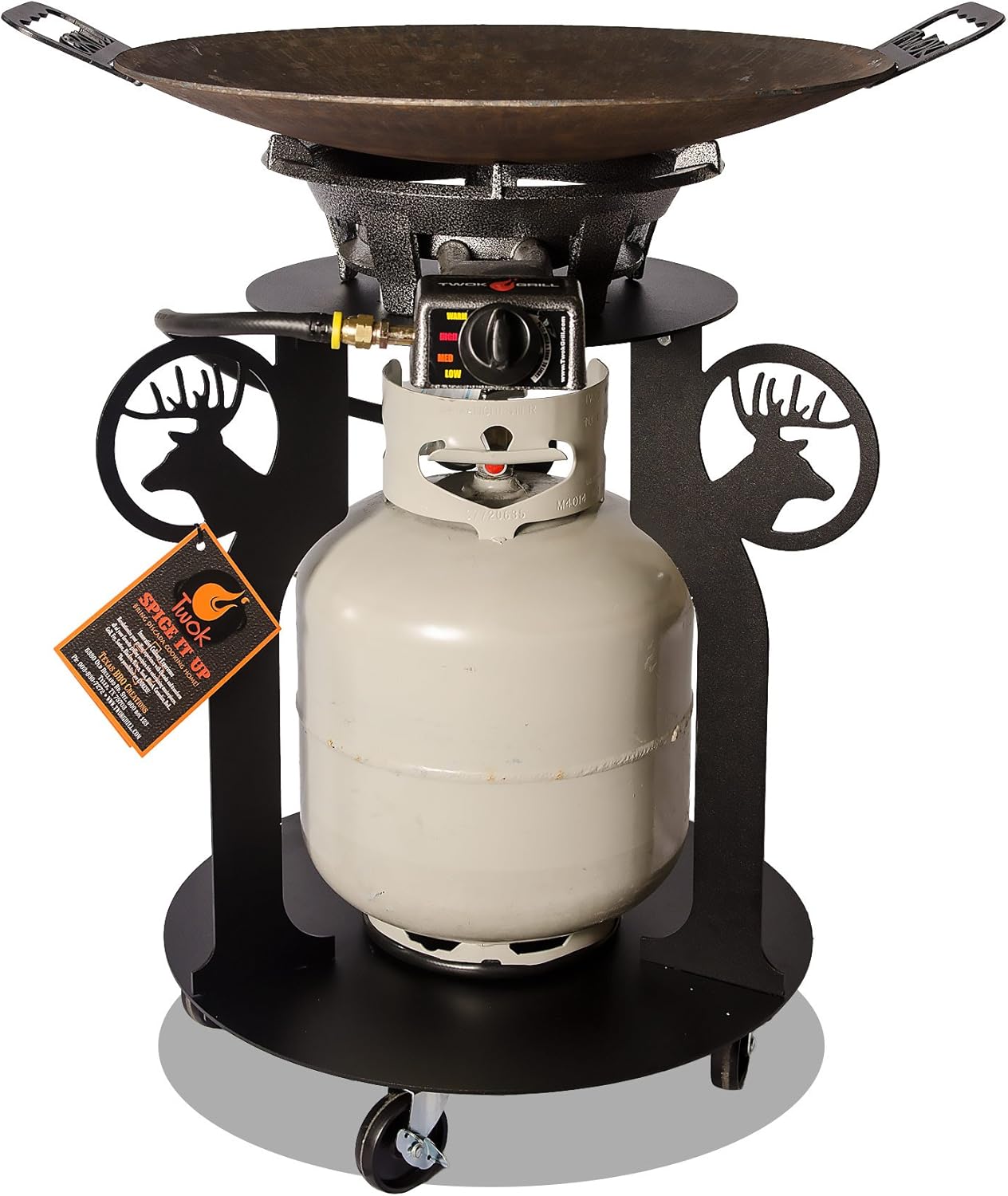 The Big Buck Disc Grill by Twok Grill® The Original Texas Wok Cooker Amazon.ca Patio, Lawn