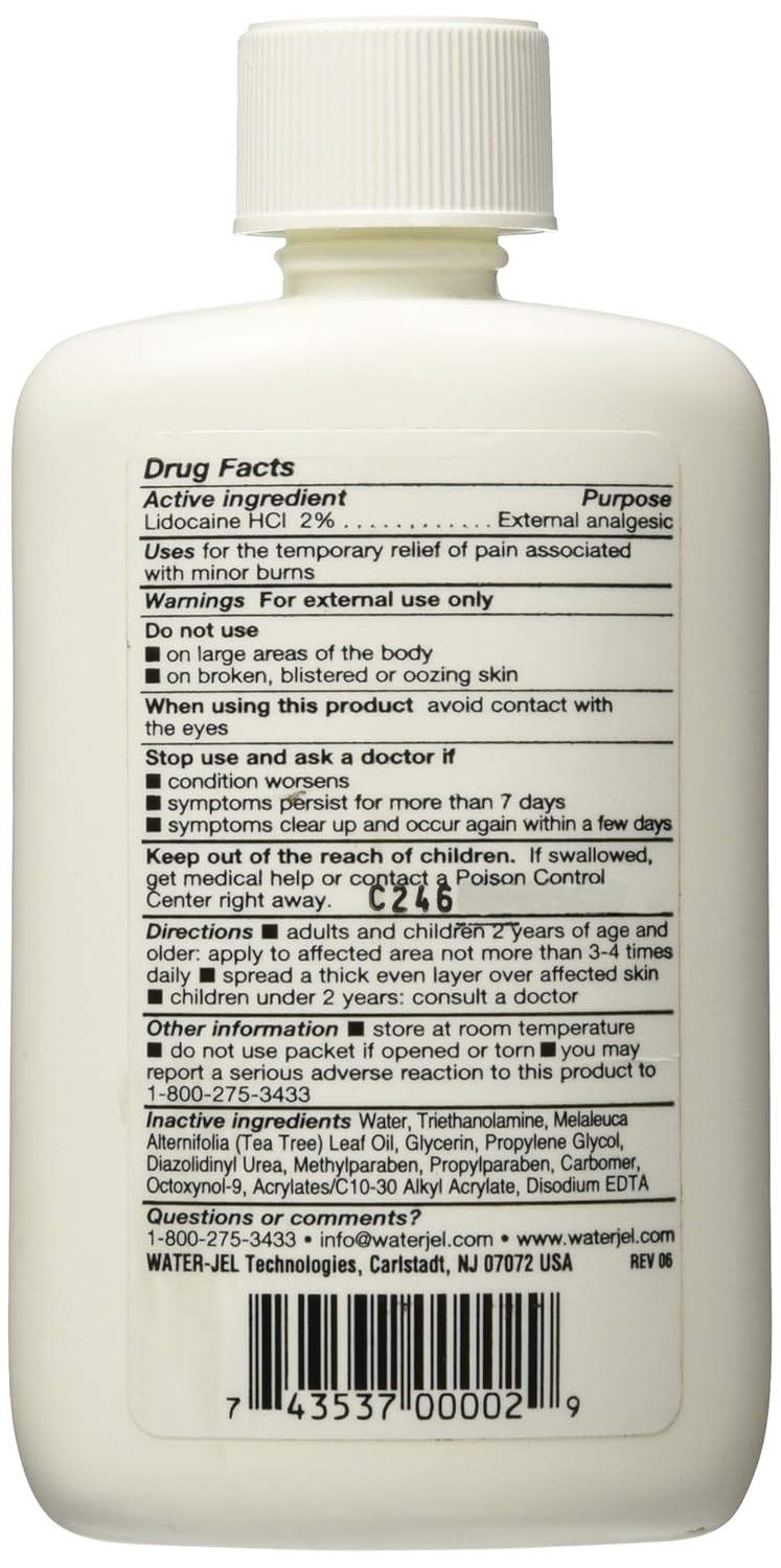 Burn Gel, Bottle, 4 oz.: Industrial & Scientific