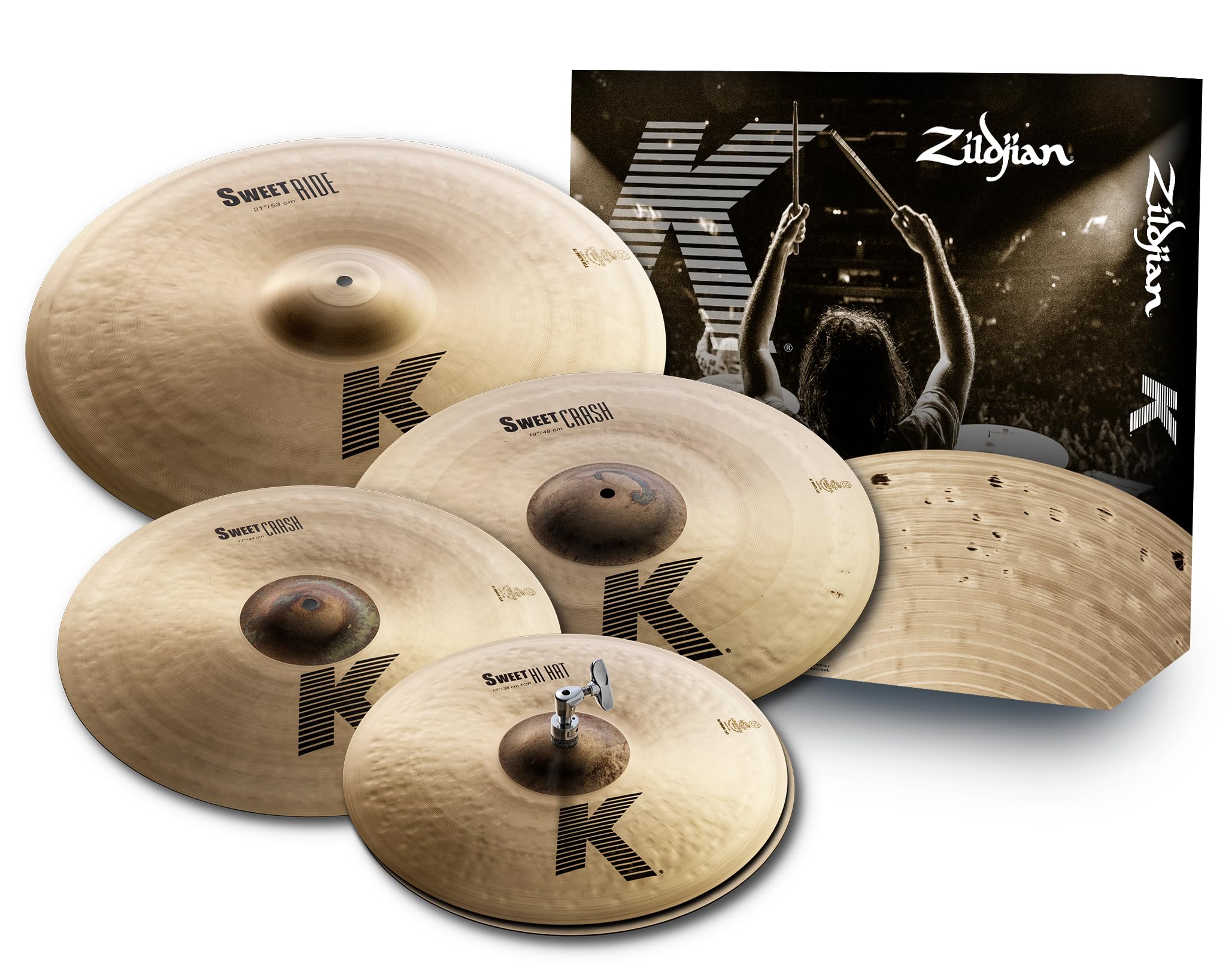 Zildjian K Sweet Cymbal Set 15/17/19/21 Inch on Galleon Philippines