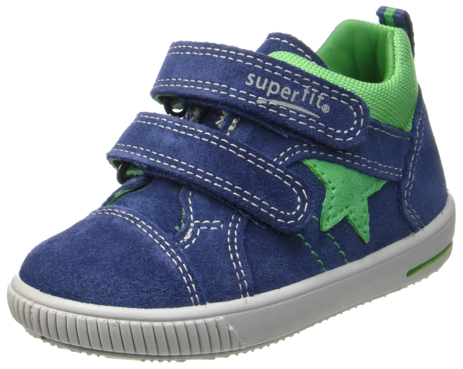 Superfit Baby Boy's Moppy Walkers, Blue (Water Combination), 3 Child UK