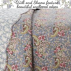 Cozy Line Home Fashions French Floral Country