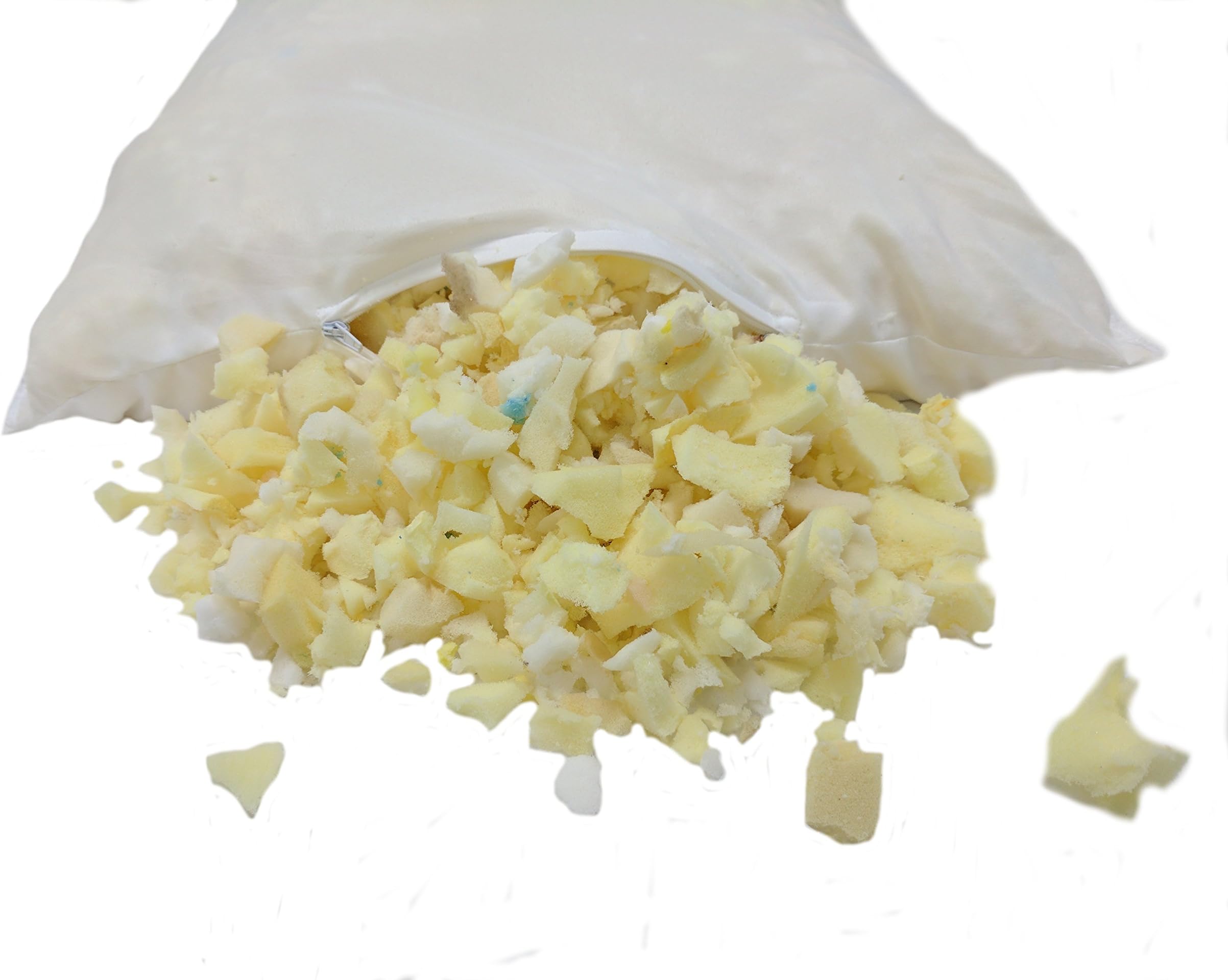 Loose Shredded Memory Foam (Refill for Pillows, Beanbag Chairs, Dog Beds, etc.) (5LB)
