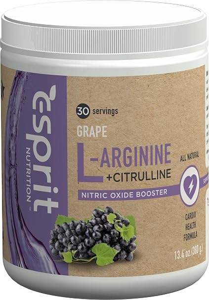 Amazon Com L Arginine Plus L Citrulline Grape Flavor 30 Servings