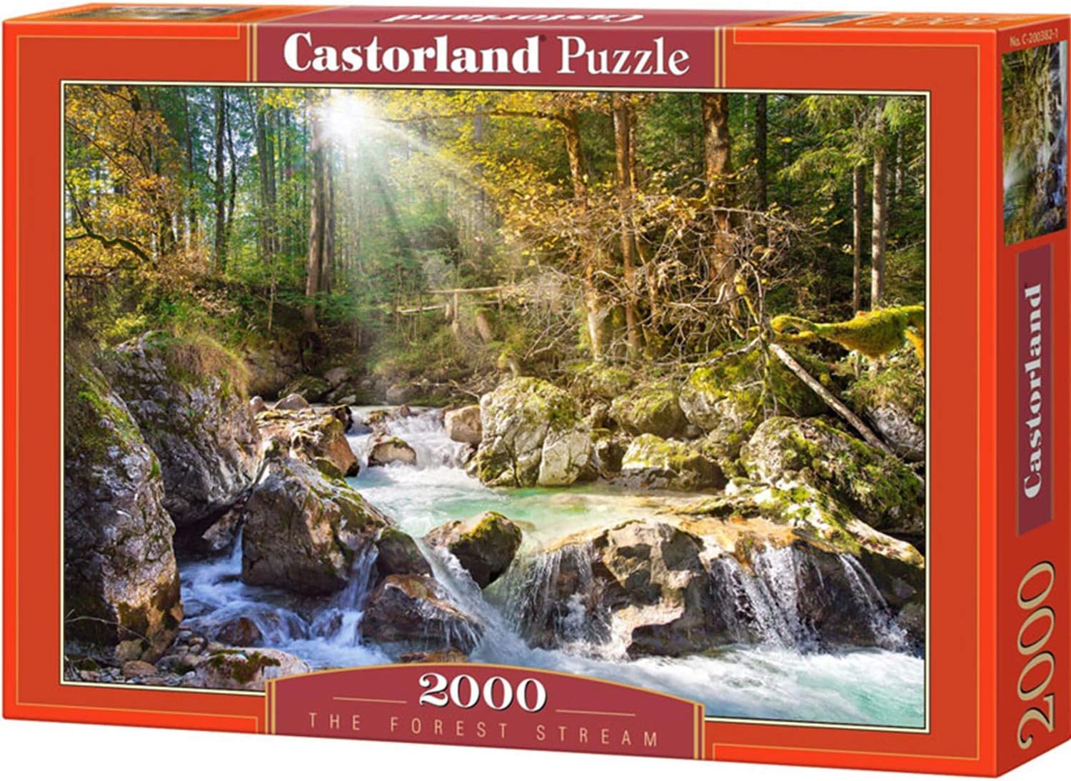 Jigsaw Puzzles for Adults - Nature Puzzles - 2000 Piece Puzzles - The Forest Stream - Difficult Family Puzzles - Landscape Puzzle - Nature Jigsaw Puzzle