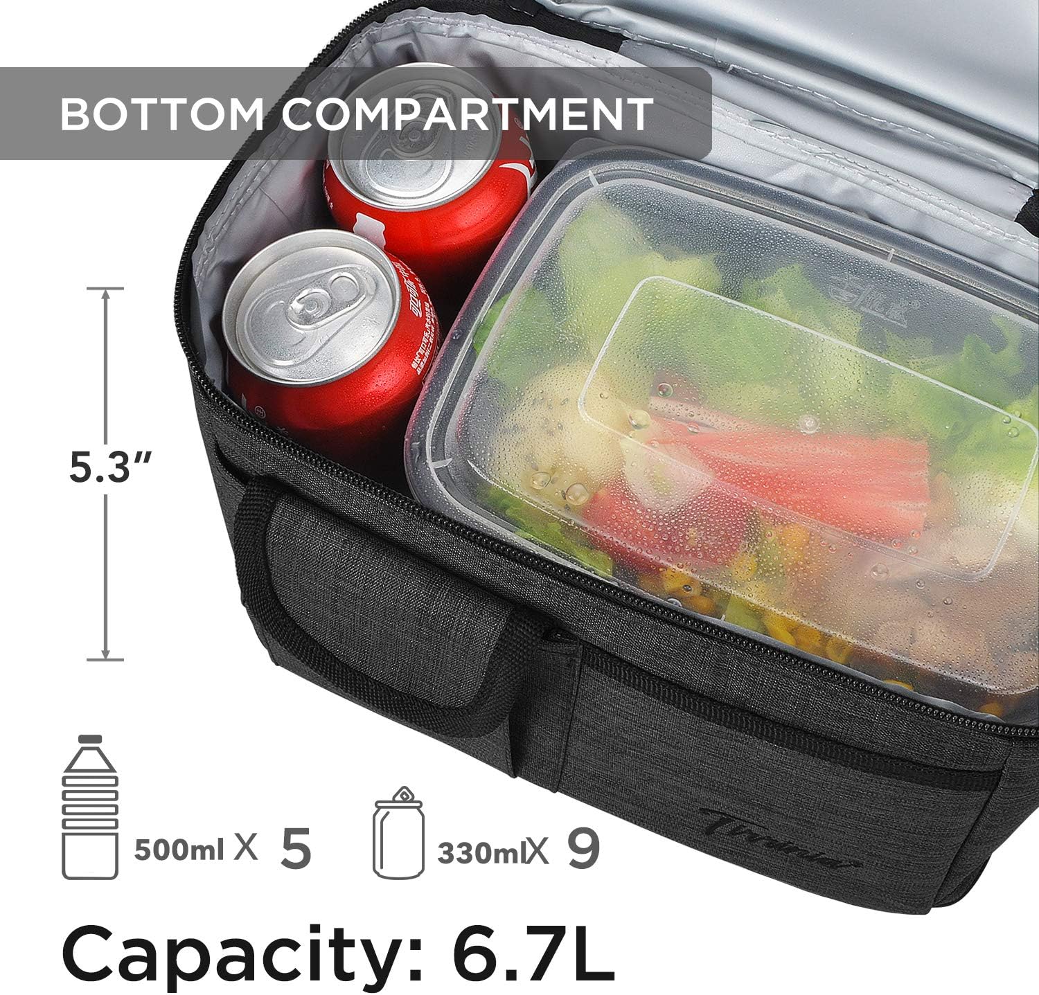 Kato Tirrinia Insulated Lunch Bag 10L(14 Cans) - Image 5