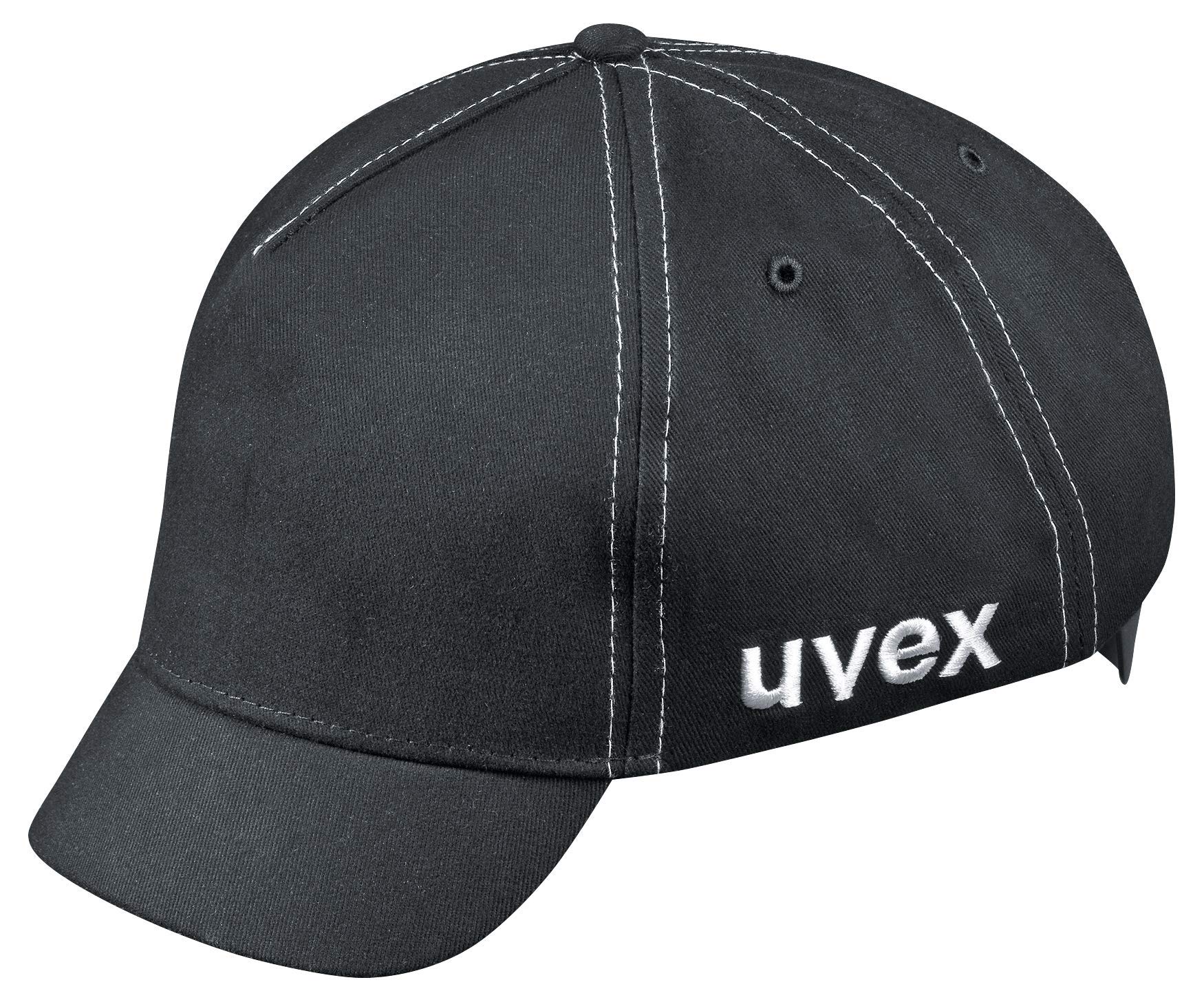 Uvex U-Cap Sport Bump Cap - Short Peak - Black - 55-59 cm 55-59 cm