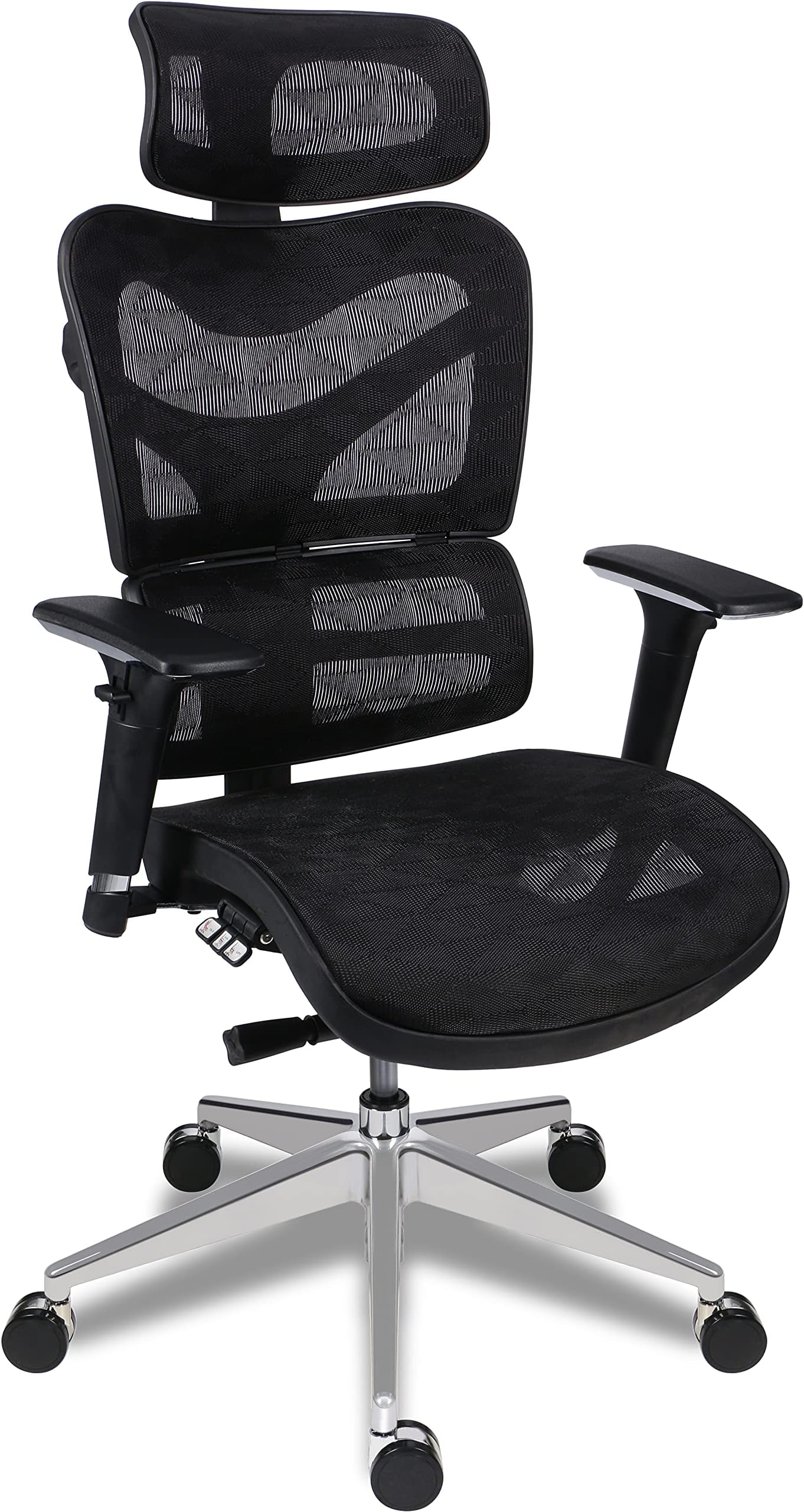Green Soul Newyork Health High Back Mesh Efficient Chair (Black)