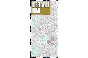 Streetwise Rome Map: Laminated City Center Street Map of Rome, Italy