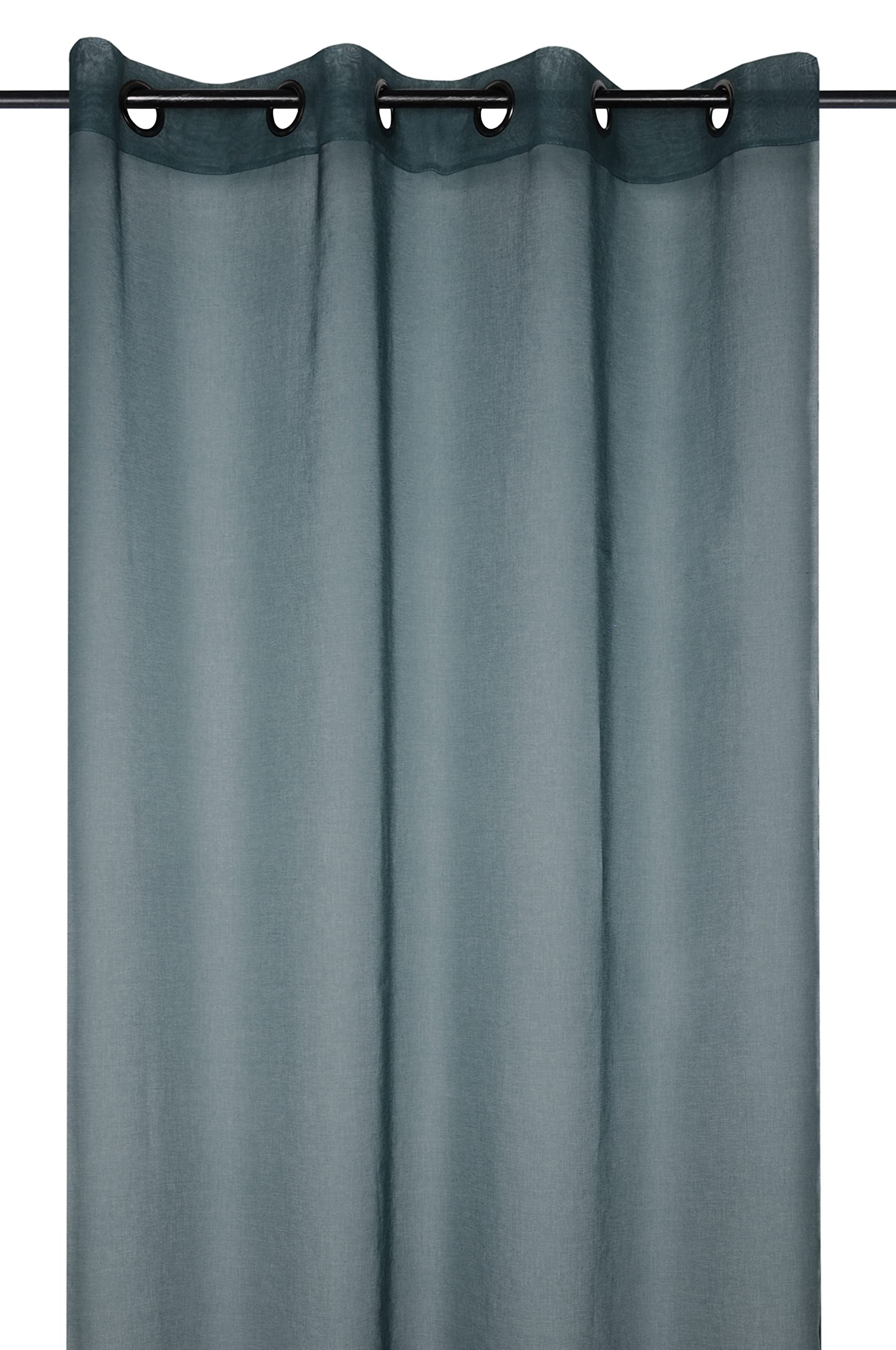 Lovely Casa 140 x 280 cm Polyester Curtain with Eucalyptus Motif — image 1