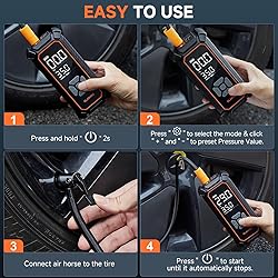 OlarHike Cordless Tire Inflator Portable Air