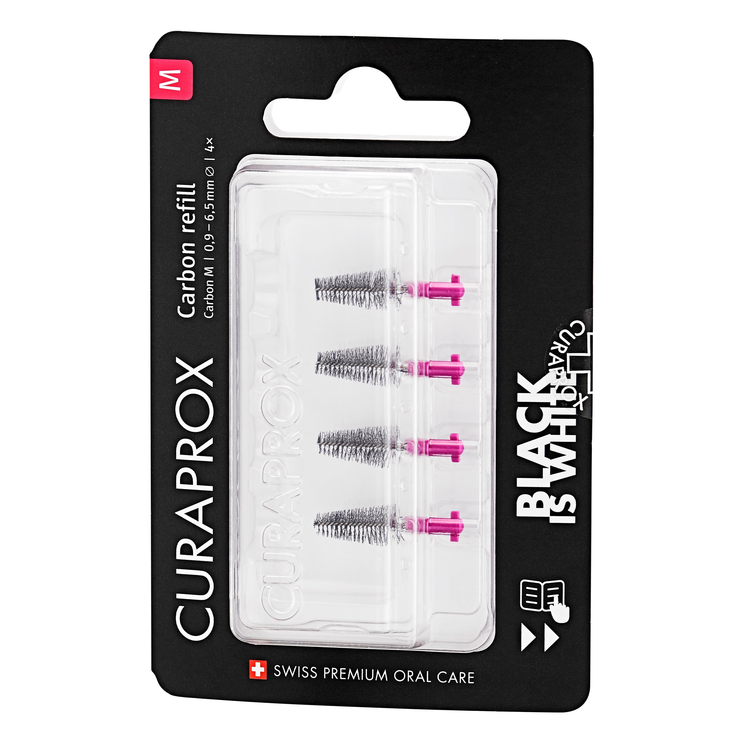 Curaprox Interdental Brush Refills Carbon (Mediun)