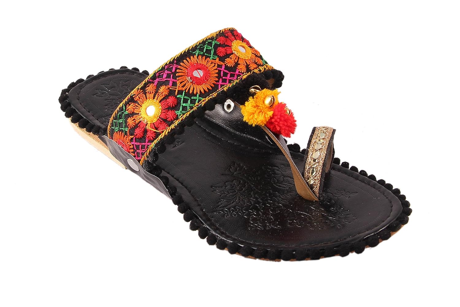 shree women's ethnic kolhapuri fashion slipper