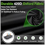 KIAMXNE Outdoor Furniture Cover 200x160x74cm Waterproof Oxford 420D view 4