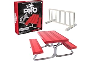 TECH DECK, Pro Series Daily Grind Pack 2.0 with Picnic Table and Bike Rack; Kids Toys for Boys Ages 6 and up (Mini Fingerboard Sold Separately)