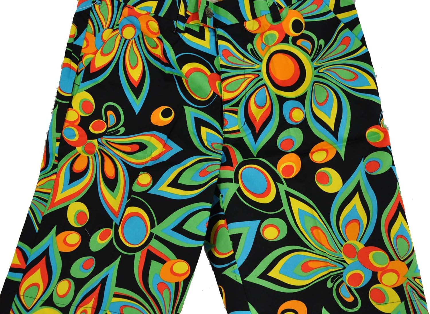 Loudmouth Golf Shorts Shagadelic Black 34 Loud Mouth