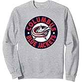 Columbus Blue Jackets Symbol Gray Officially Licensed Sweatshirt