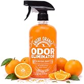 ANGRY ORANGE Pet Odor Eliminator for Dog and Cat Urine, Carpet Stains, and Strong Smells &ndash; NEW Orange Rush Scent &ndash; Citrus Cleaner with Natural Orange Oil &ndash; 24 oz