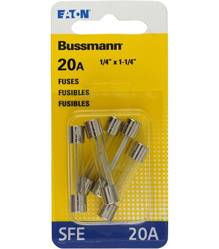 Amazon.com: Bussmann AGC-20 Buss Fuse 20A 32V AGC20 (Pack of 5) : Tools &  Home Improvement Bussmann AGC-20 バスヒューズ 20A 32V AGC20 (5個パック)