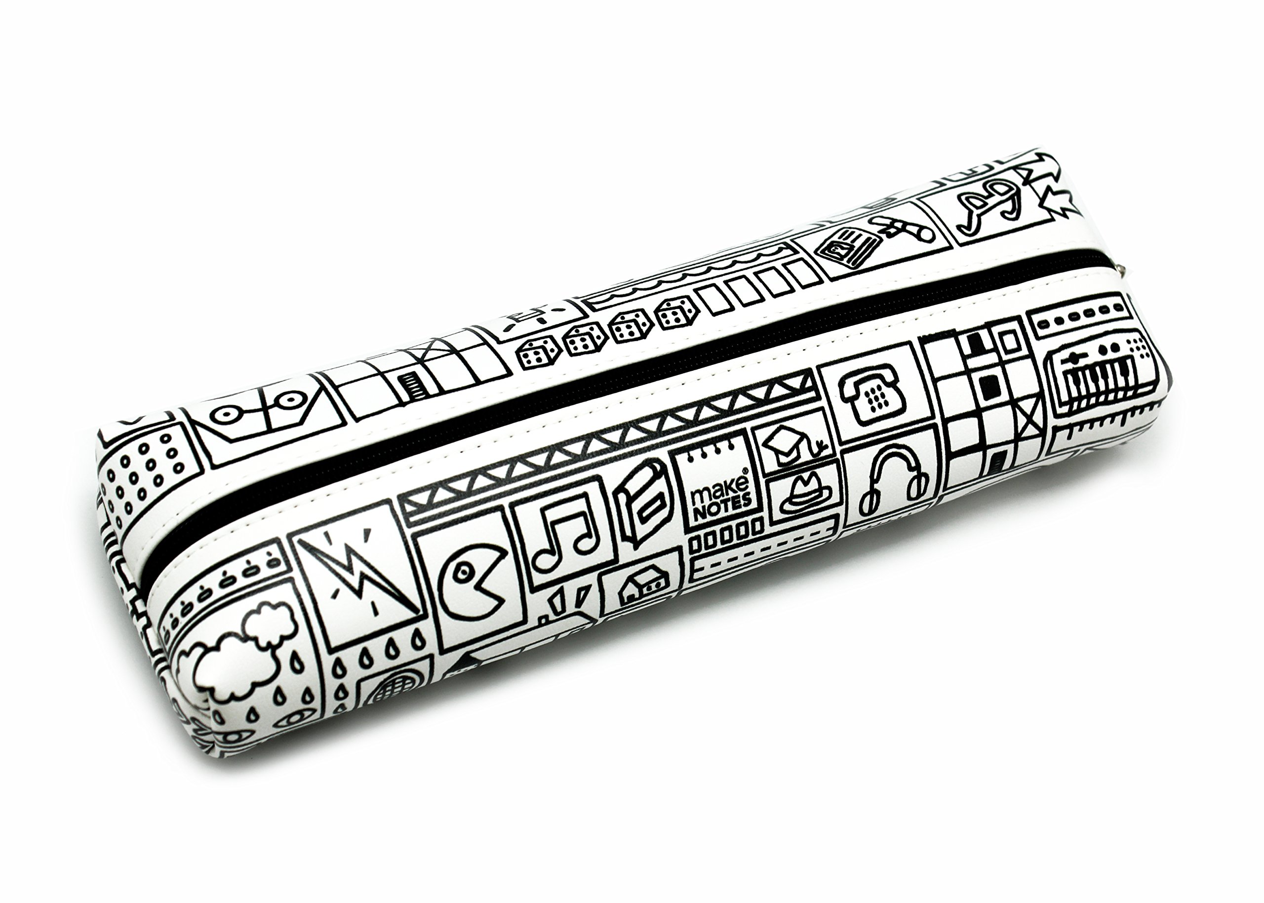 Make Notes EST140 Large Rectangular Pencil Case – Doodle ME Collection