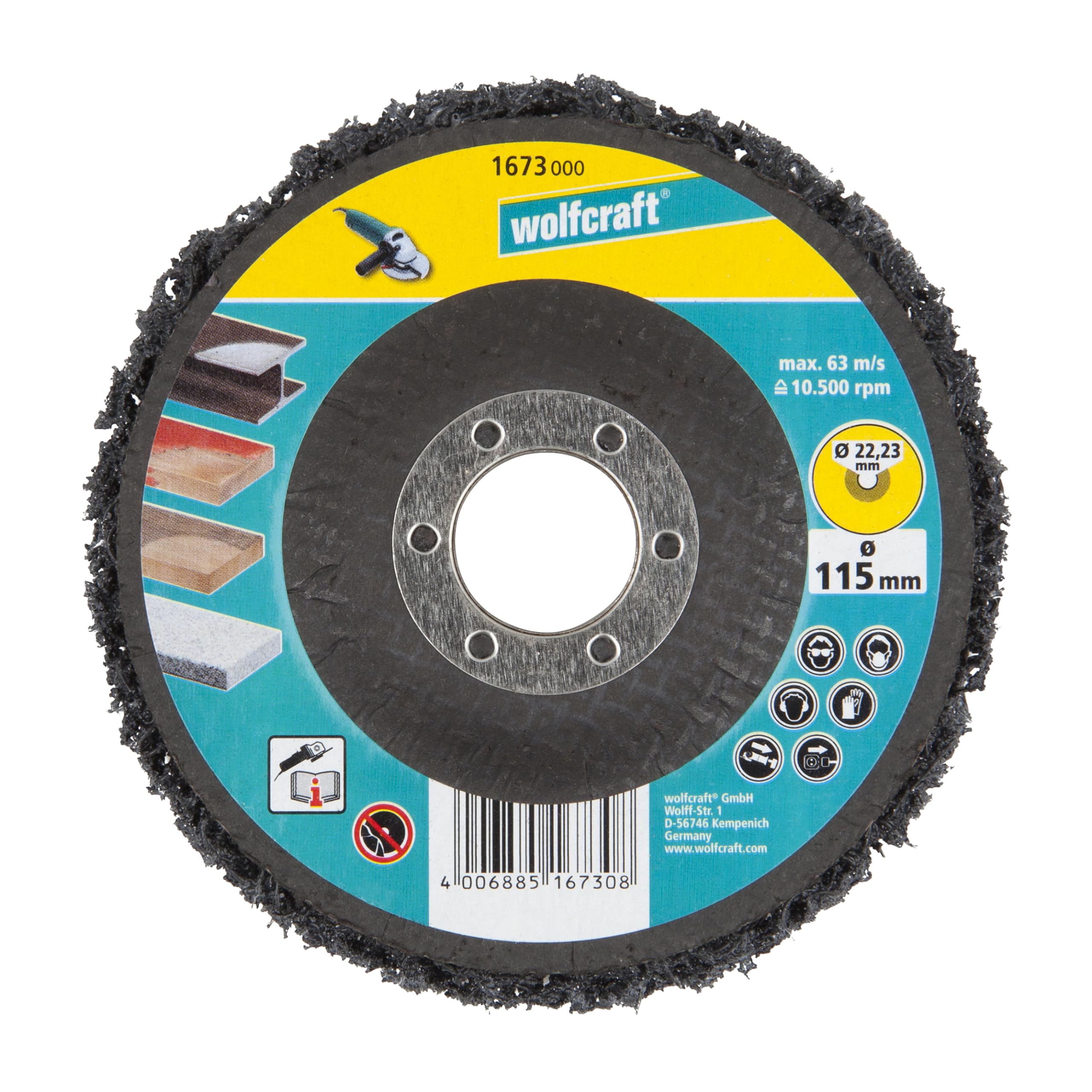 wolfcraft Universal Cleaning Disc I 1673000