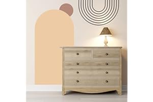 SHYJSHYJ Modern Boho Arch Wall Stencils Kit for Painting Large Pattern on Wall, Reusable Decorative Template for Scandinavian Painting Wall Décor