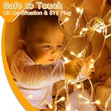 Ollny Christmas Tree Lights 10m 100 LED Warm White Outdoor Waterproof view 5