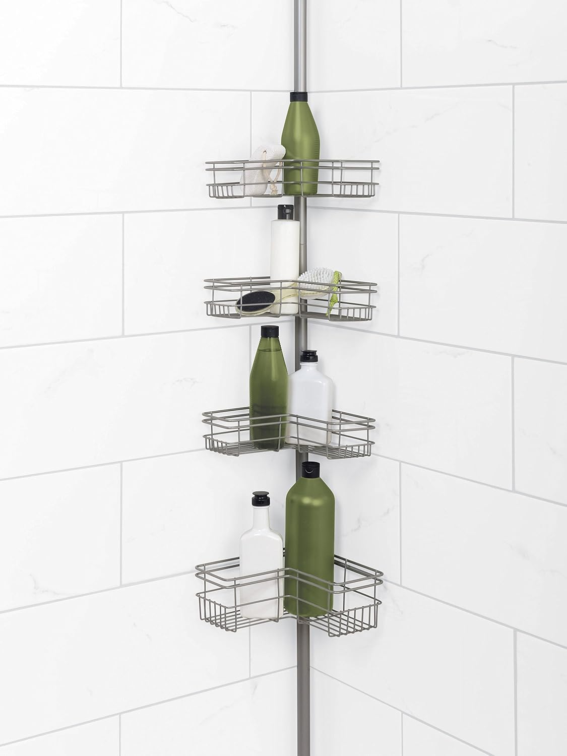 Купить Zenith Products Tub and Shower Tension Pole Caddy в интернет