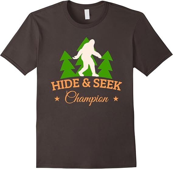 hide and seek bigfoot shirt