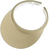 Sun Visor Hats Women Wide Brim Adjustable Clip On
