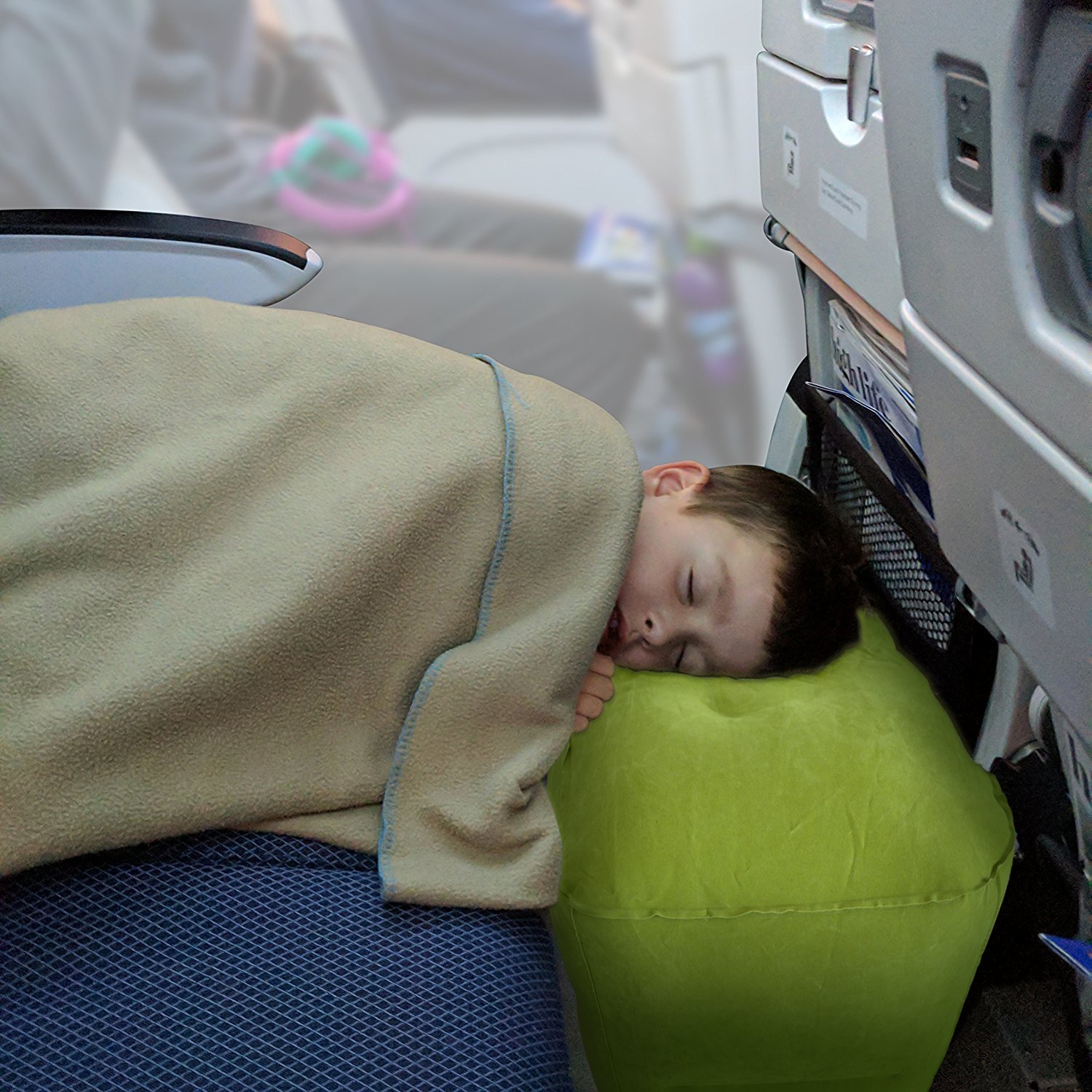 foot pillow for flying
