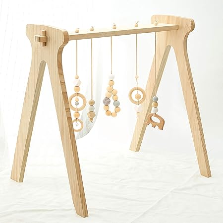 wooden baby gym amazon
